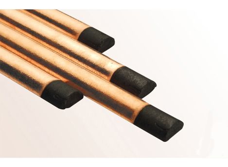 Half Round Copper-Coated Gouging Carbon Rods(D.C.)